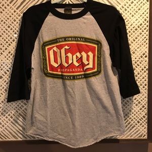 Obey Baseball Tee